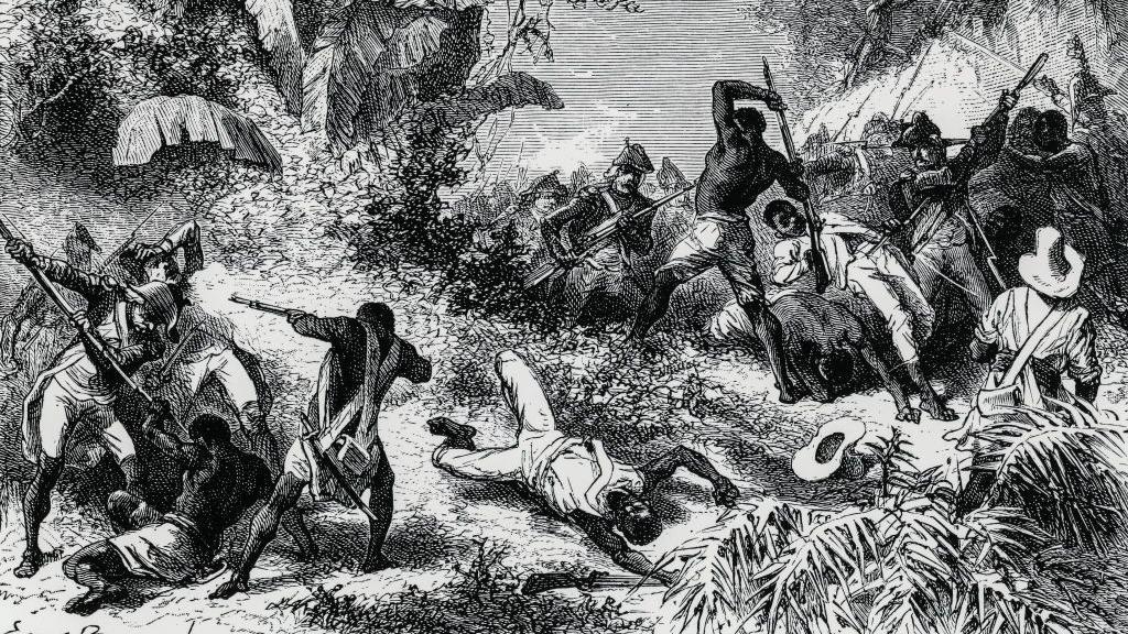Combate de la revolución haitiana