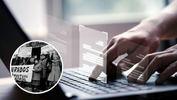 Página web con documentos traducidos de la dictadura