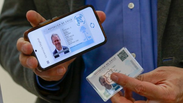 Licencia digital de conducir.