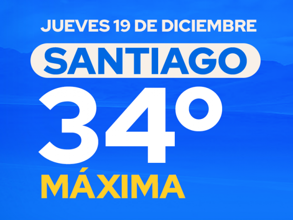 El tiempo en Santiago: jueves 19 de diciembre de 2024