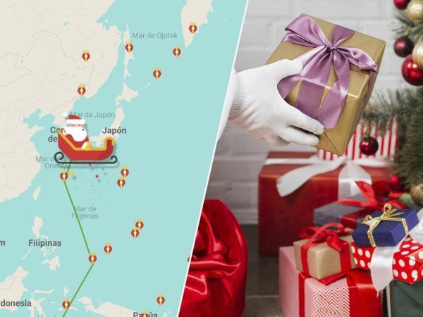 Santa Tracker y Viejito Pascuero. ¿Dónde viene el Viejito Pascuero?