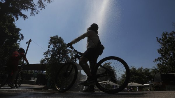 Calor. Tiempo en Santiago para Año Nuevo