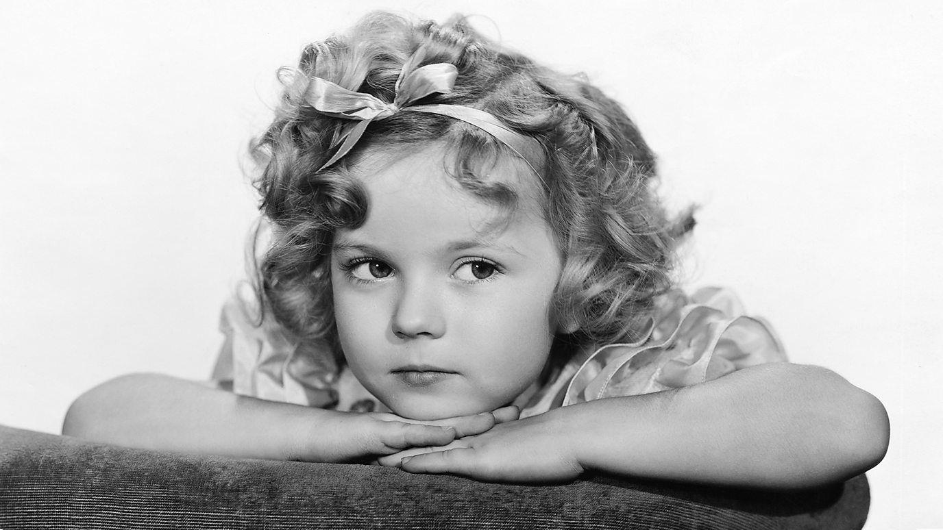 Un retrato de Shirley Temple cuando tenía 5 años