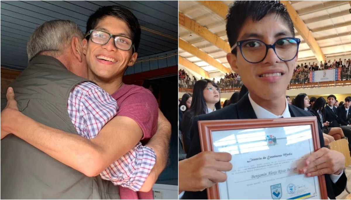 Benjamín Rivas: Joven con parálisis cerebral logra puntaje nacional en ...
