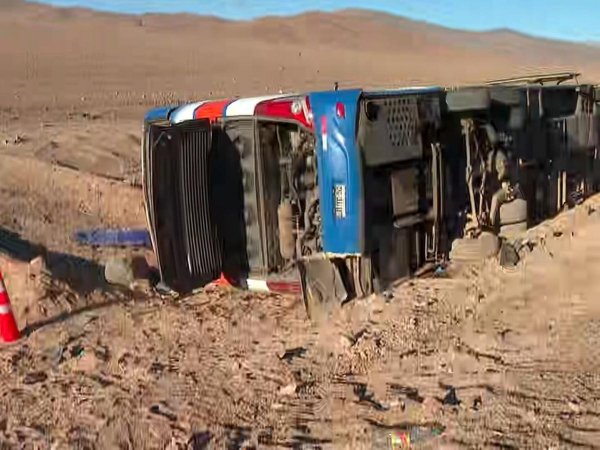 Accidente de bus en ruta 5 norte deja un fallecido y dos personas en ...