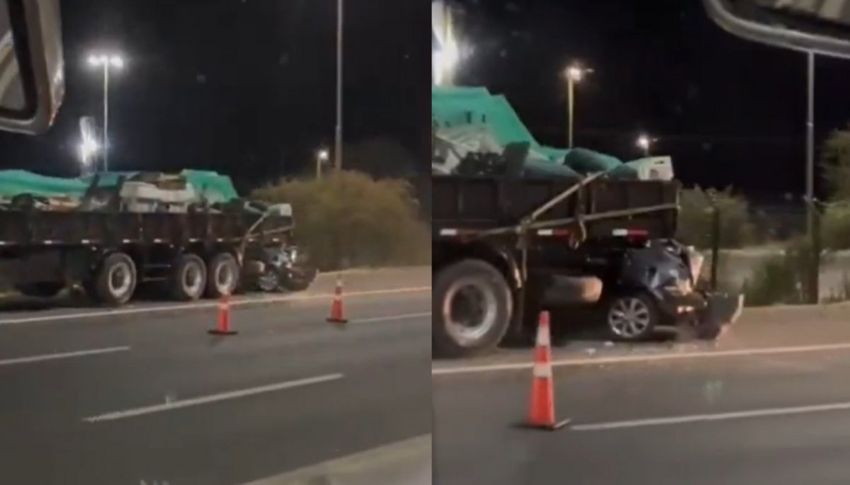 Choque entre auto y camión detenido deja un muerto y un herido en la ...