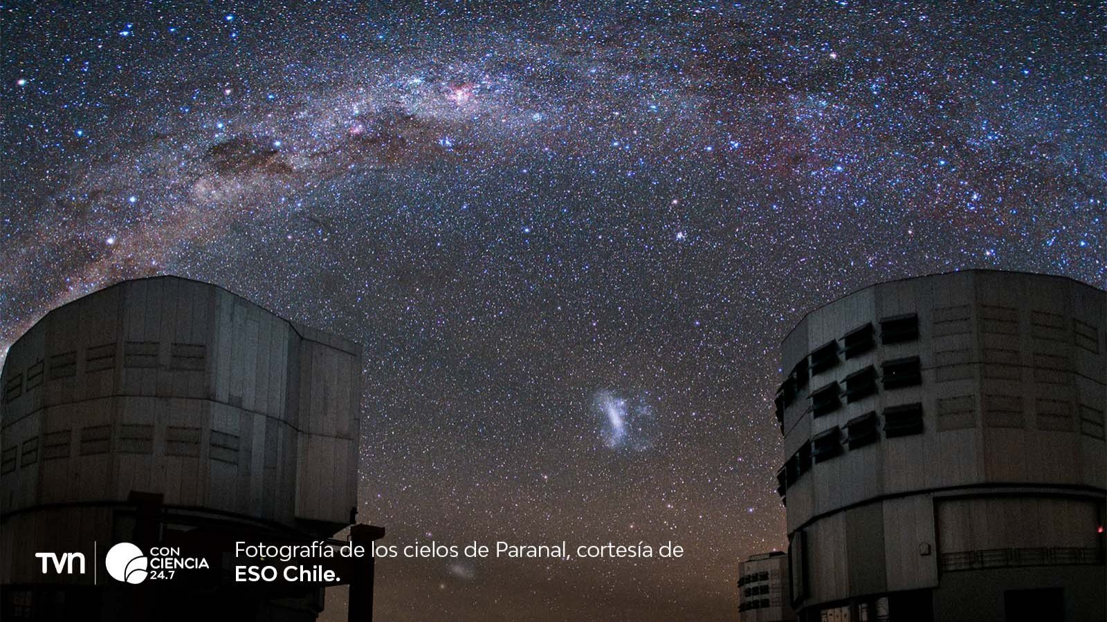Observatorio Paranal en el Desierto de Atacama, bajo los cielos más oscuros del mundo.
