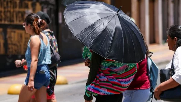 Altas temperaturas en Santiago