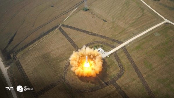 Cohete de la NASA con propulsión nuclear en pruebas para futuras misiones a Marte.