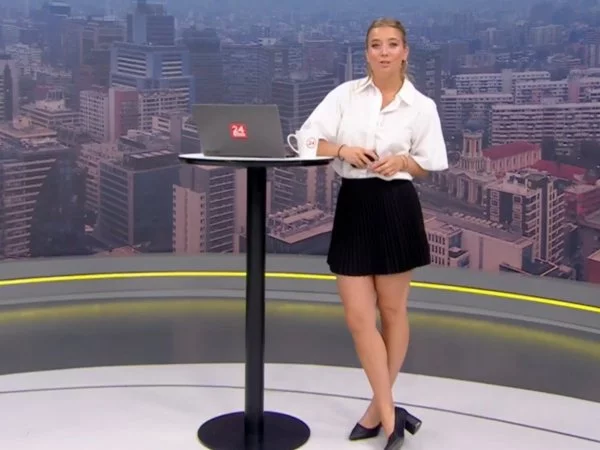 Agustina Álvarez en 24 Horas Tu Mañana.