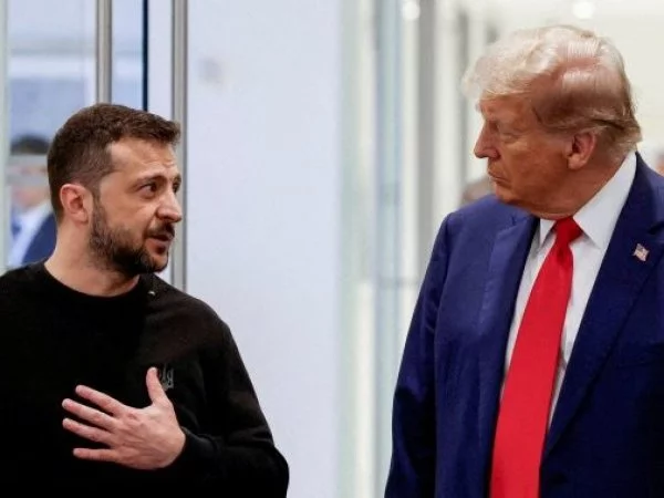 Donald Trump y Volodimir Zelesnky