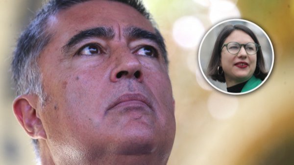 Mario Desbordes e Irací Hassler