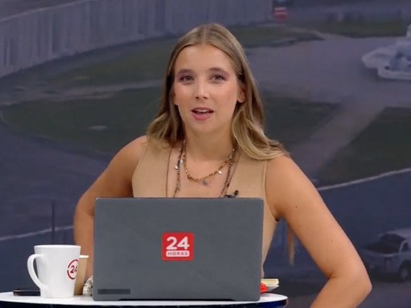 Agustina Álvarez en 24 Horas Tu Mañana.