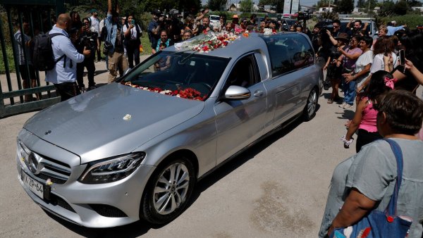 Negro Piñera en el Parque del Recuerdo
