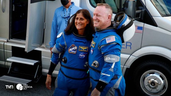 Suni Williams y Butch Wilmore.