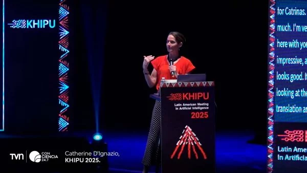 Catherine D'Ignazio en KHIPU 2025.