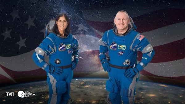 Suni Williams y Butch Wilmore.
