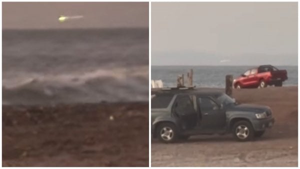 Supuesto ovni en Antofagasta