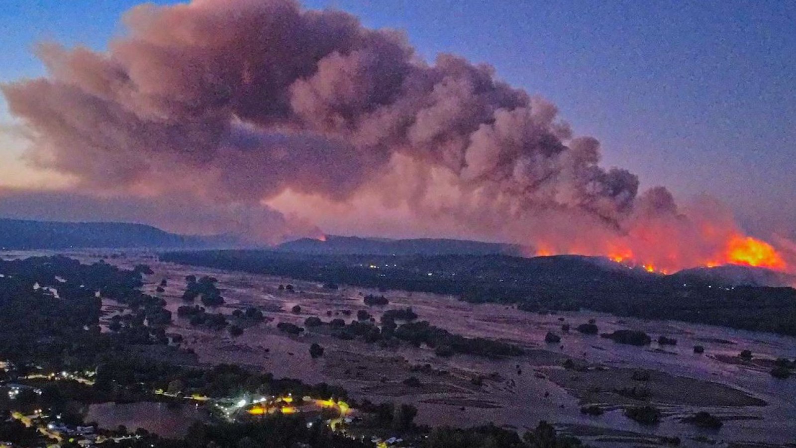 Incendios en el sur
