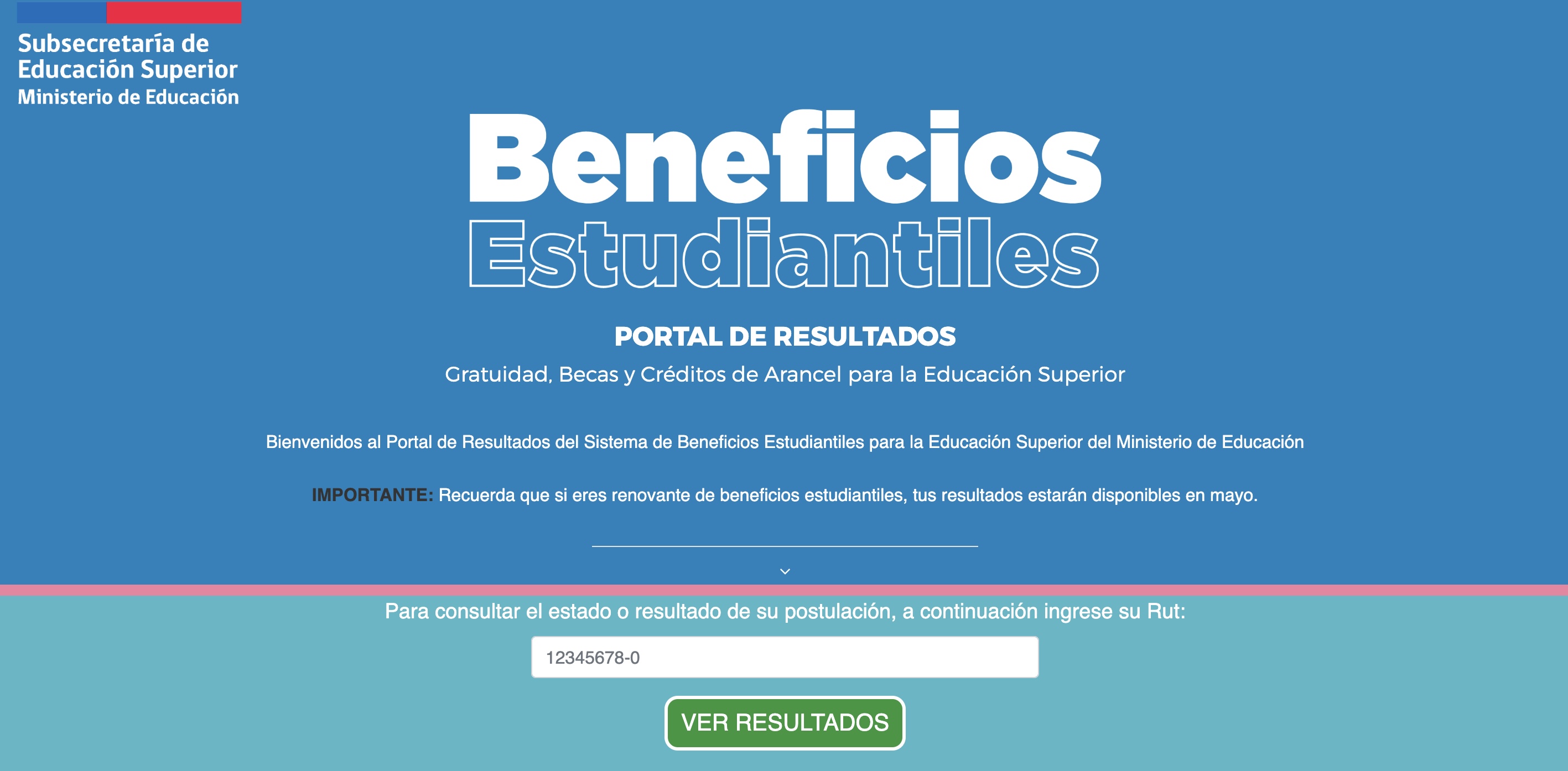 Portal de beneficios estudiantiles