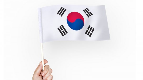 Bandera de Corea del Sur