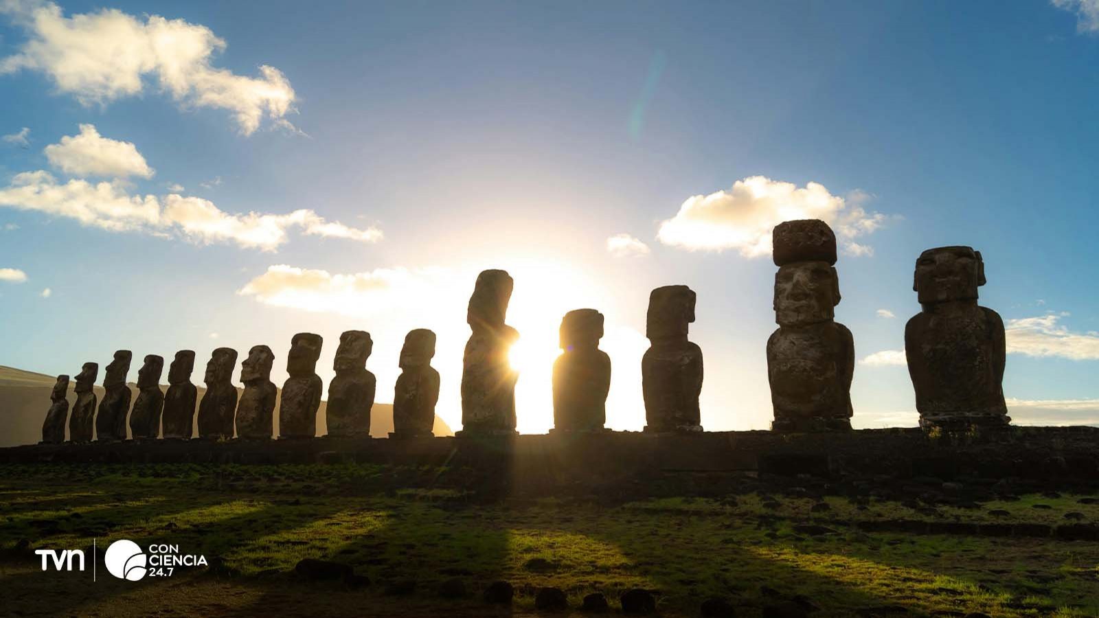 Paisaje Rapa Nui.