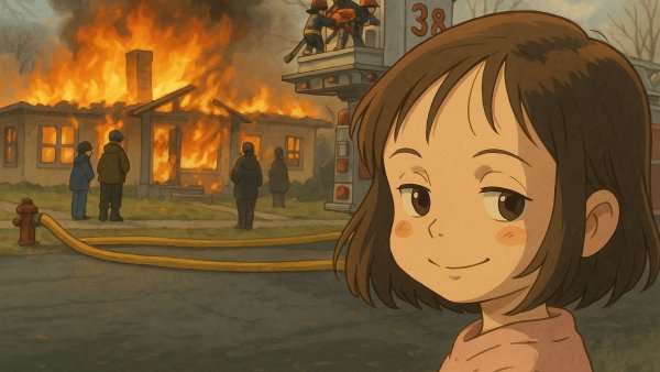 Foto al estilo Ghibli