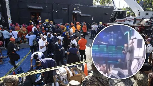 Desplome de techo en República Dominicana