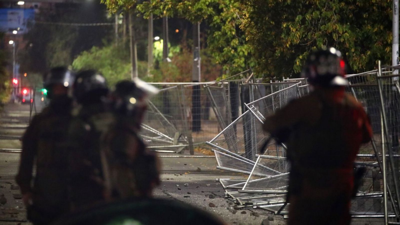 incidentes en el Estadio Monumental