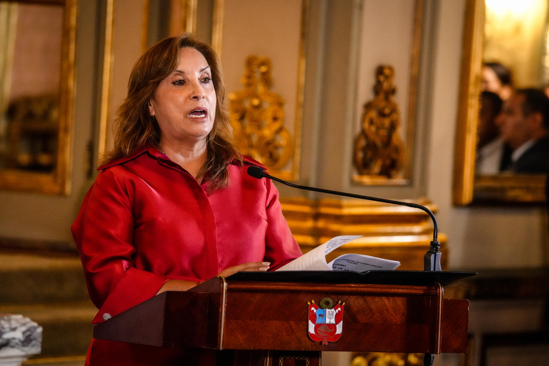 presidenta de Perú, Dina Boluarte