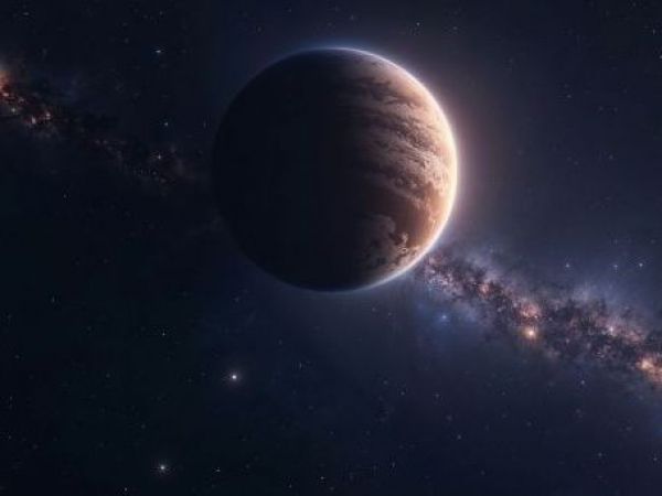 Representation of an exoplanet
