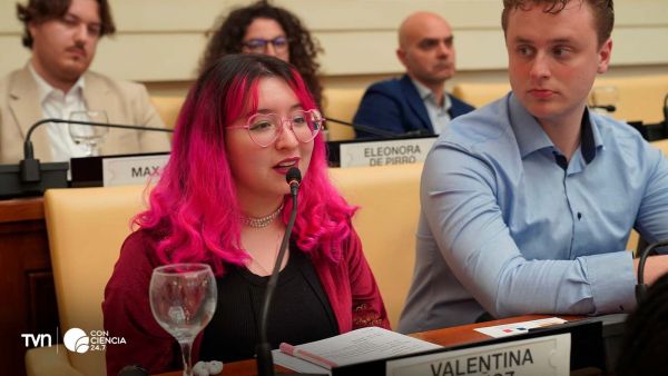 Valentina Muñoz, Chile en el Vaticano.