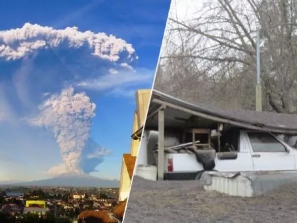 Erupción volcán Calbuco