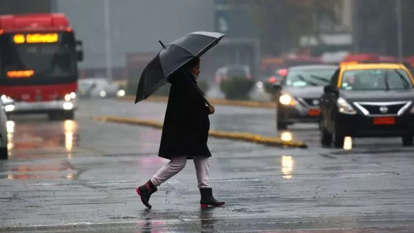 Lluvia en Santiago. Pronóstico Meteorología