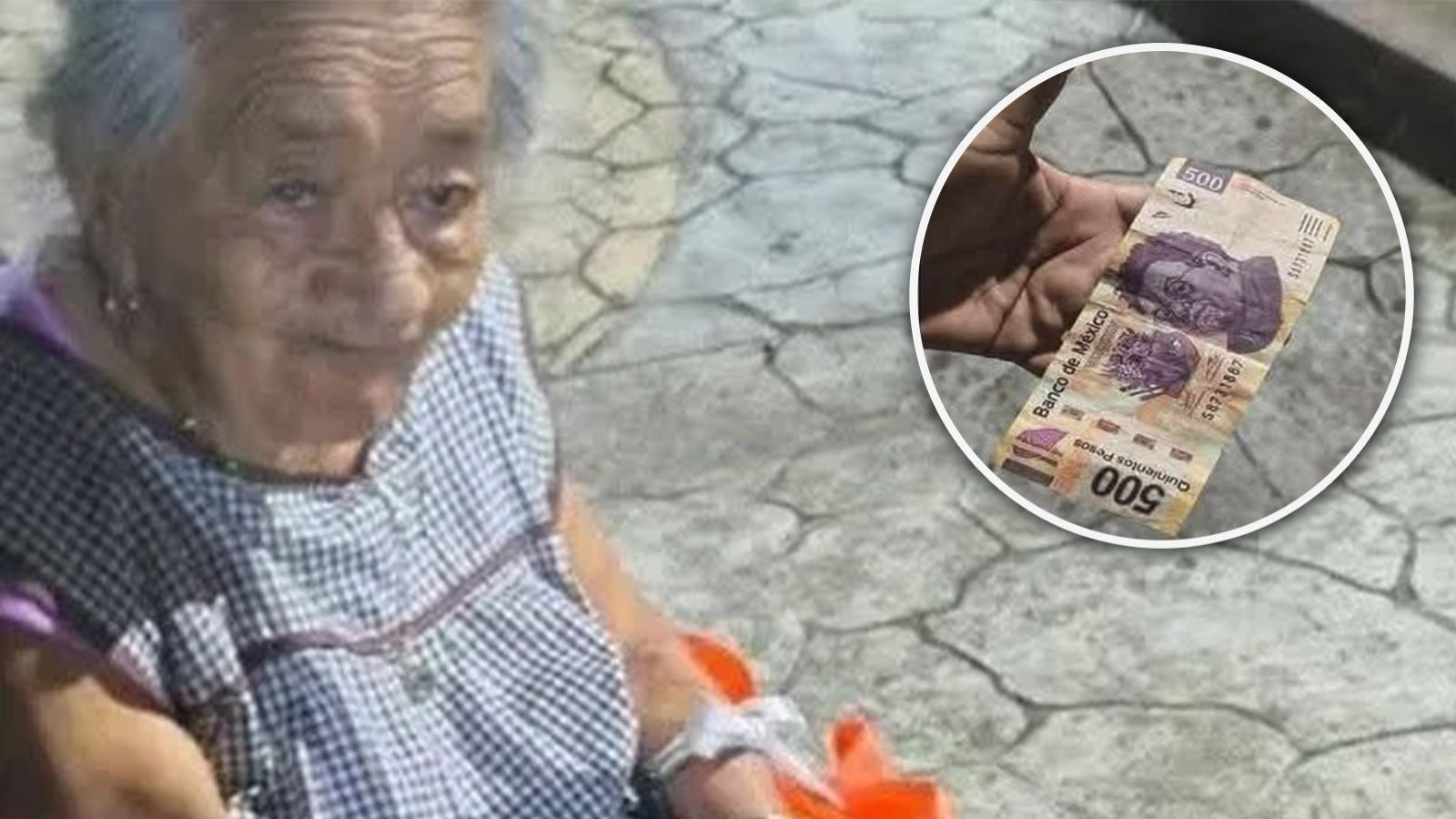 Anciana engañada en México