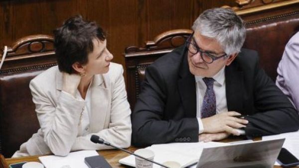 Carolina Tohá y Mario Marcel