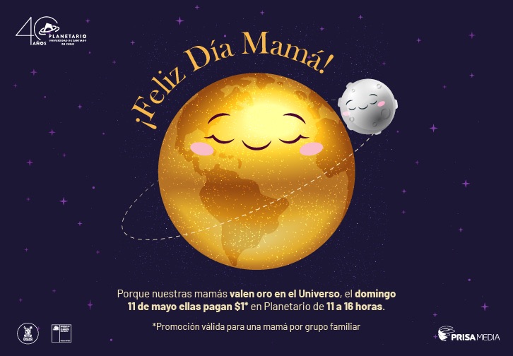 Planetario usach día de la madre