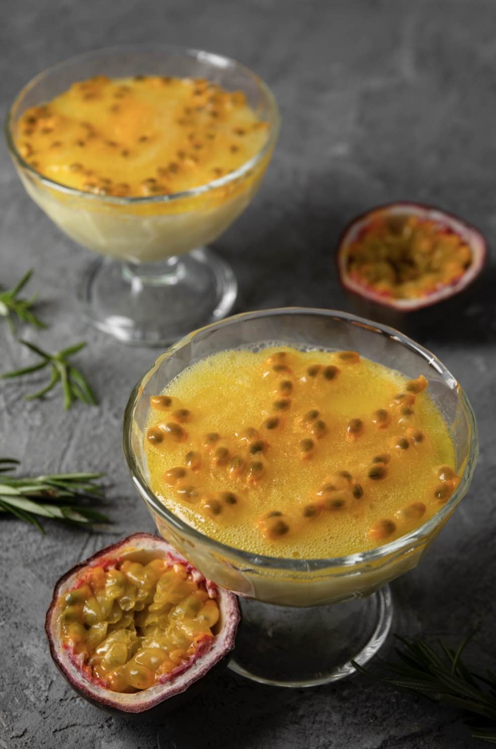 Espuma de maracuyá 