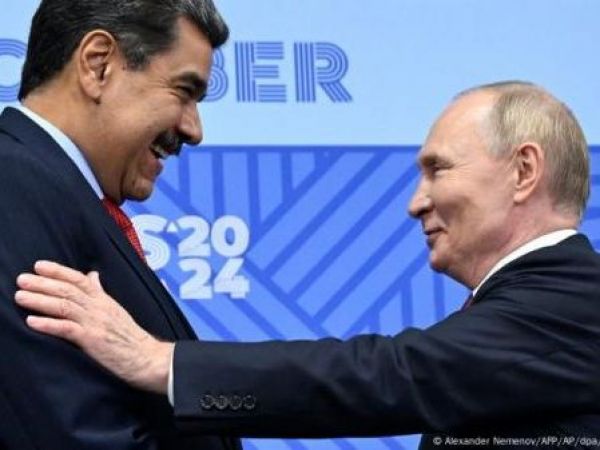 Vladimir Putin y Nicolás Maduro