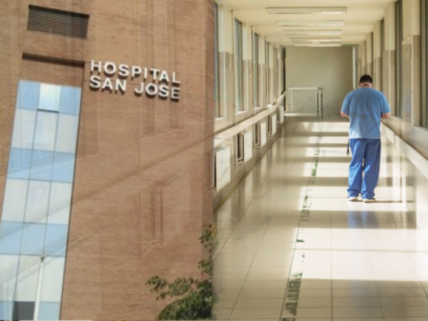Licencias médicas prolongadas en el Hospital San José.