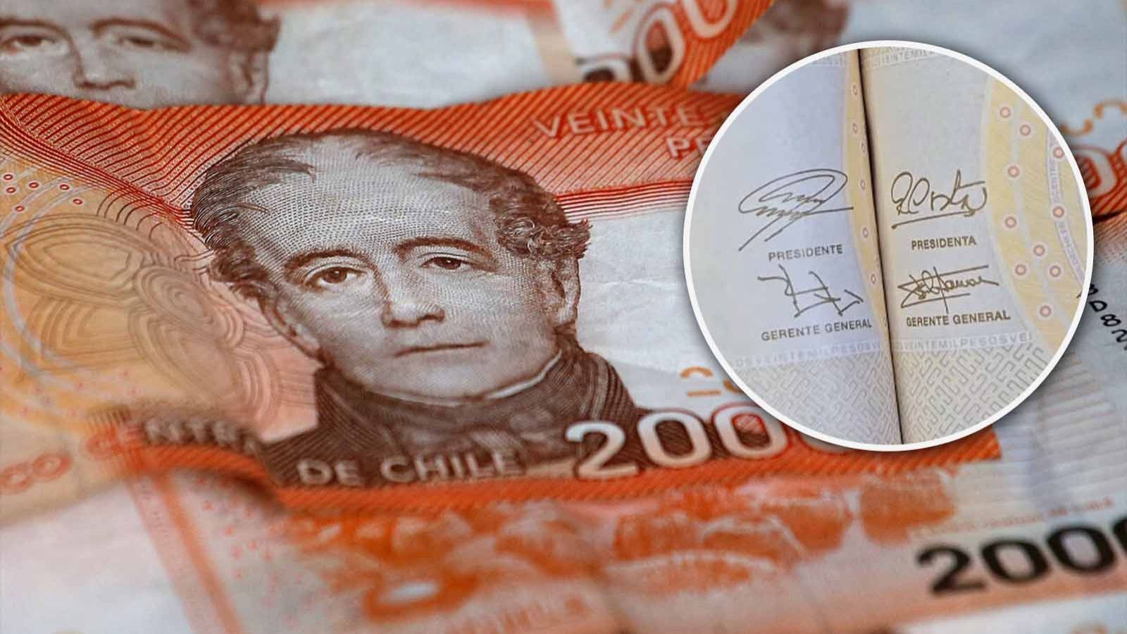 Billete de 20 mil