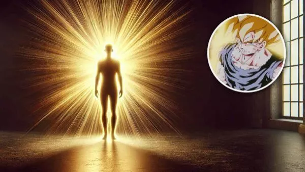 Persona resplandeciendo