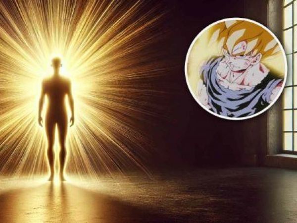 Persona resplandeciendo