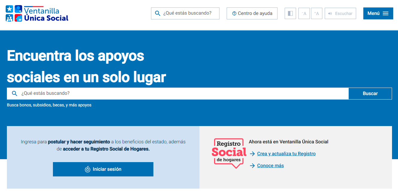 Ventanilla Única Social