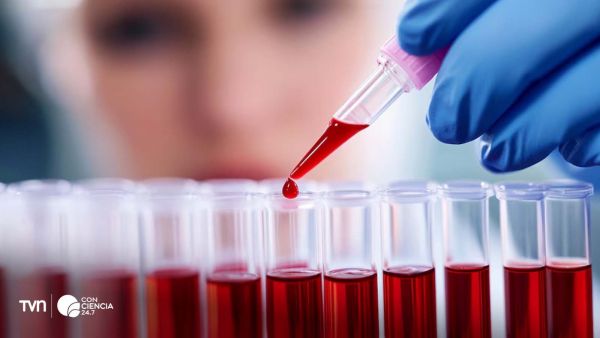 Equipo médico analiza muestras de sangre en laboratorio para detectar indicios tempranos de alzhéimer.