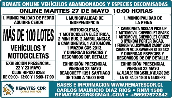 Remate de vehículos