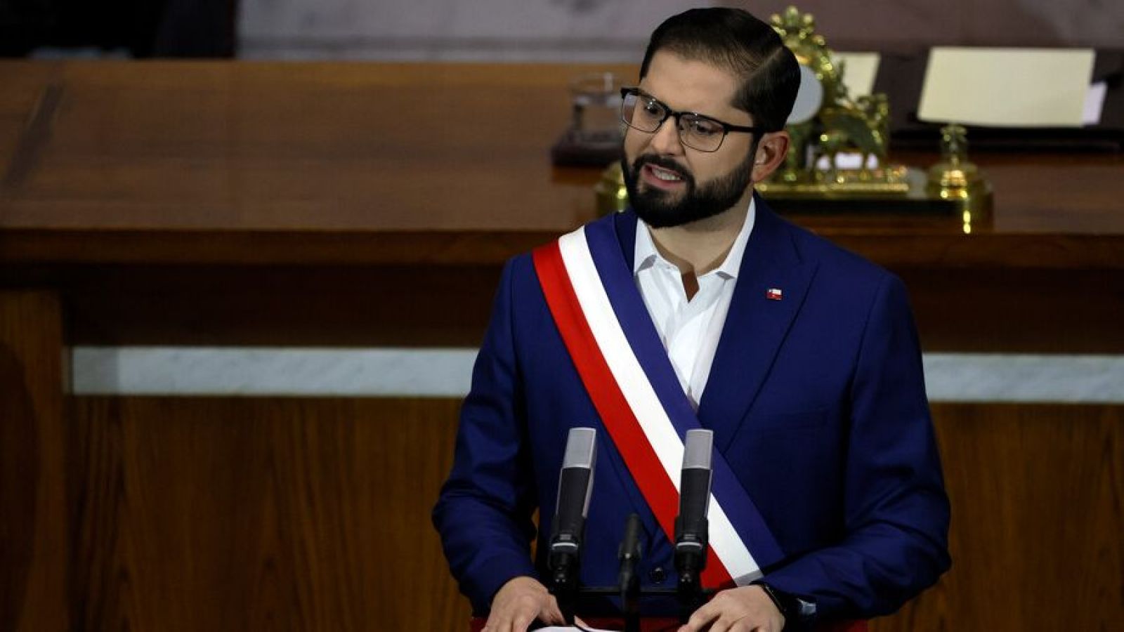 Gabriel Boric en la Cuenta Pública 2025