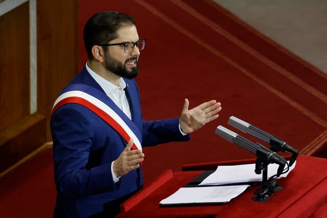 Presidente Boric en la Cuenta Pública