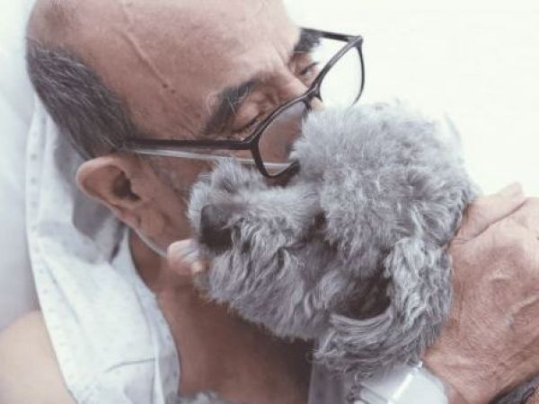 Paciente con su mascota