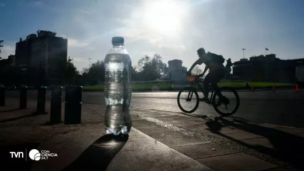 Calor extremo en las ciudades de Chile.